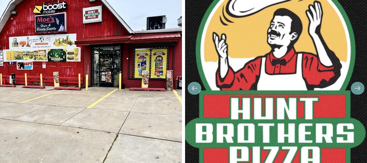 Hunt Brothers Pizza Menu